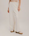 Jogger Botones Laterales,BLANCO